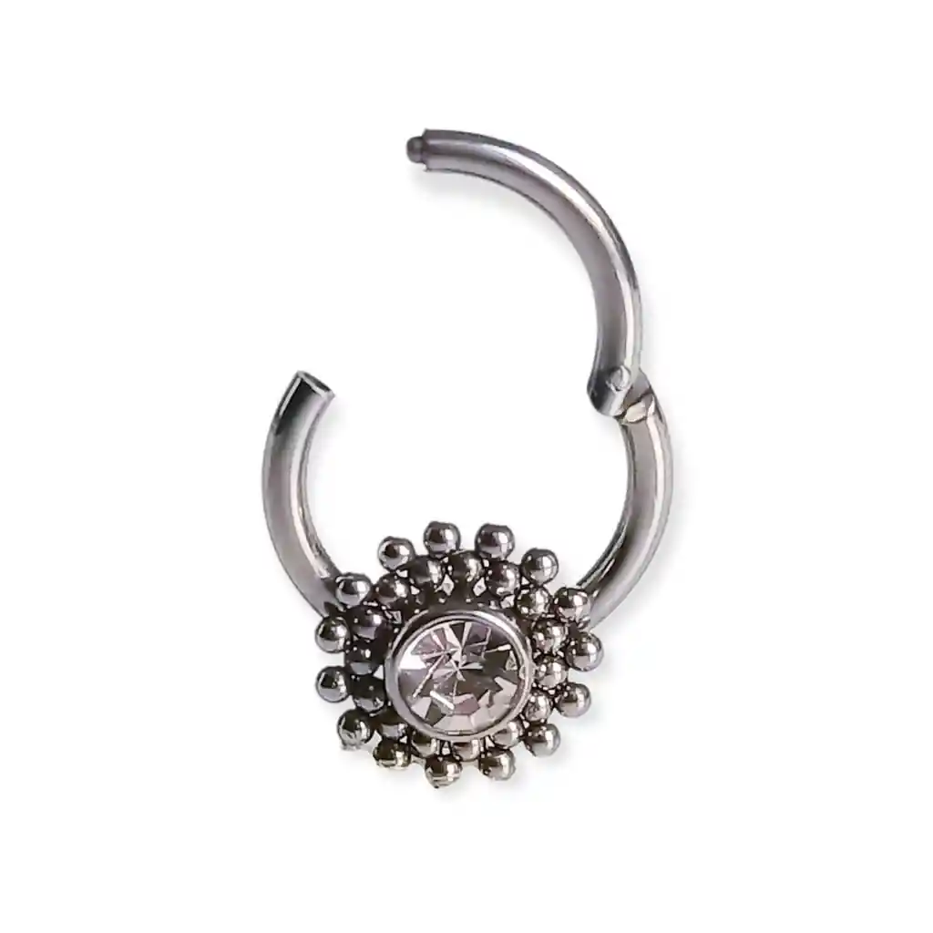 Piercing Septum Nariz Tragus Daith Zirconia Esfera Oreja