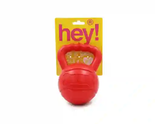 Hey! Juguete Pesas Goma Rojo