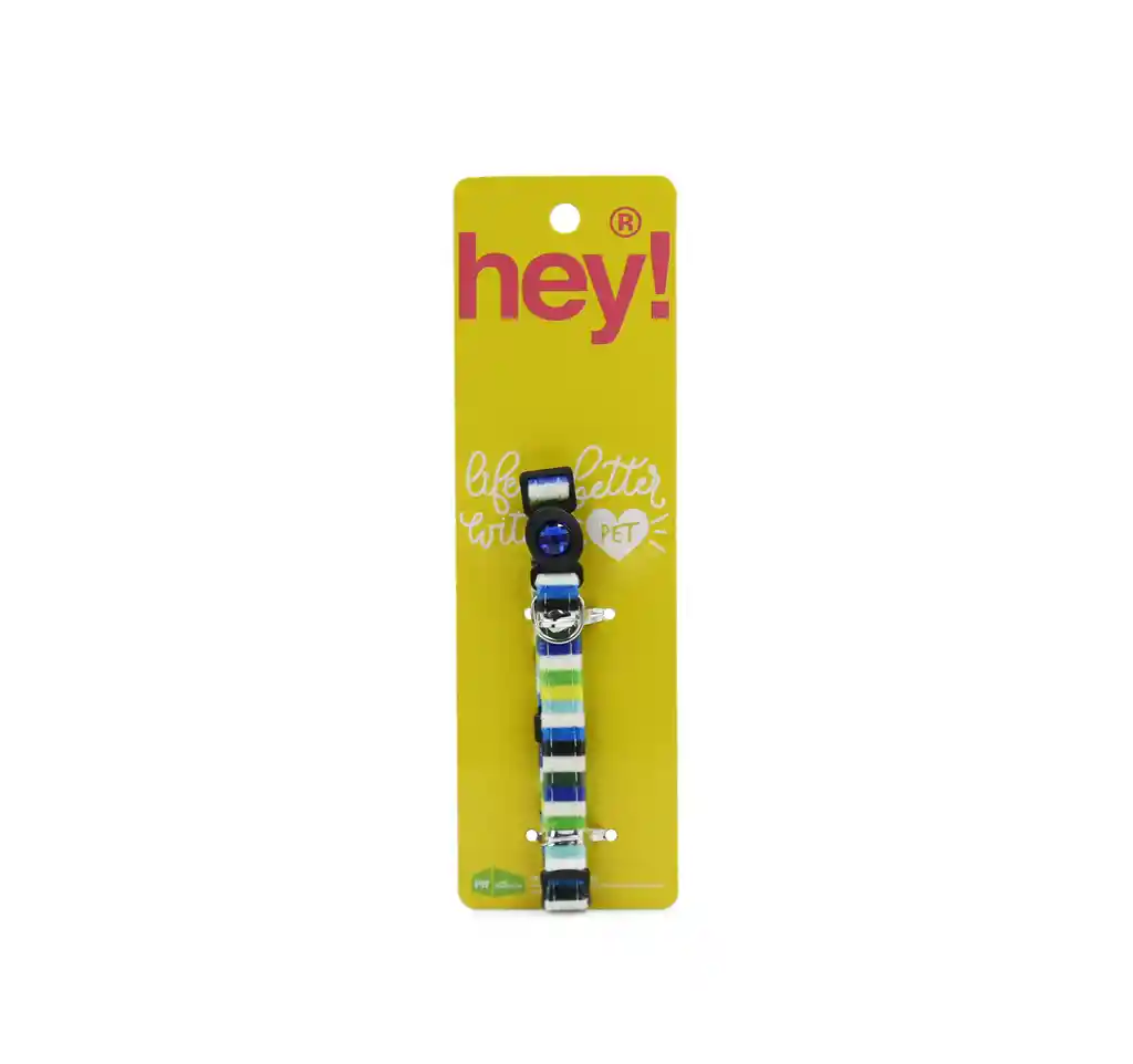Hey! Collar Gato Rayado
