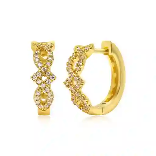 Aros Circones Blancos