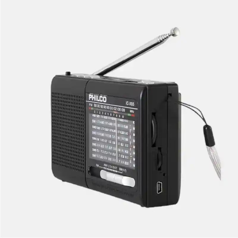 Radio Philco Portatil Bluetooth Multibanda Ic-x65