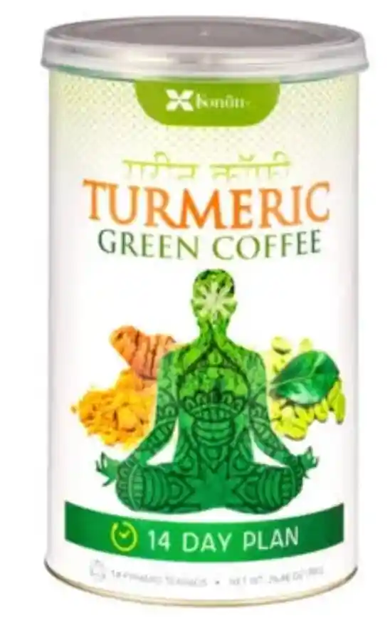 Turmeric Green Coffee 14 Day Plan 14 Bolsitas - Ayurvedic