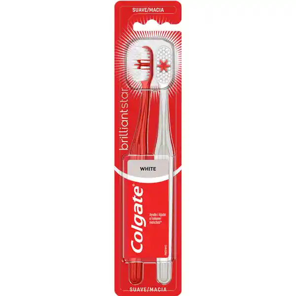 Colgate Cepillo Dental Brillantstar Blanco