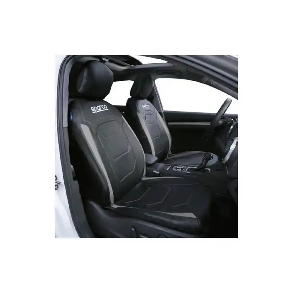 Fundas Cubre Asiento Sparco Sps406gr Universal Negro Políester 406