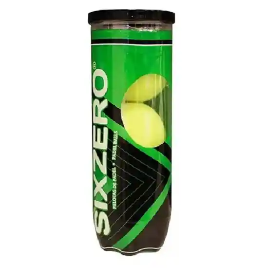 Pelotas Paddle Sixzero Pro (tarro Con3) Amarillas