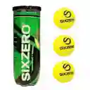 Pelotas Paddle Sixzero Pro (tarro Con3) Amarillas