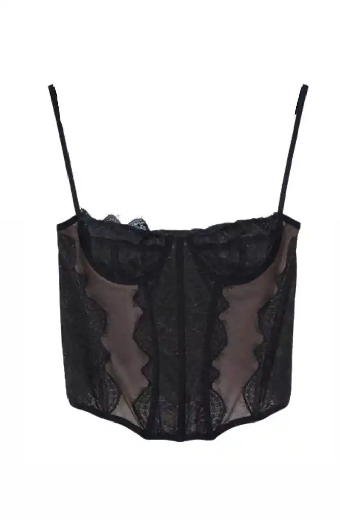 Urban Negro Corset Talla M