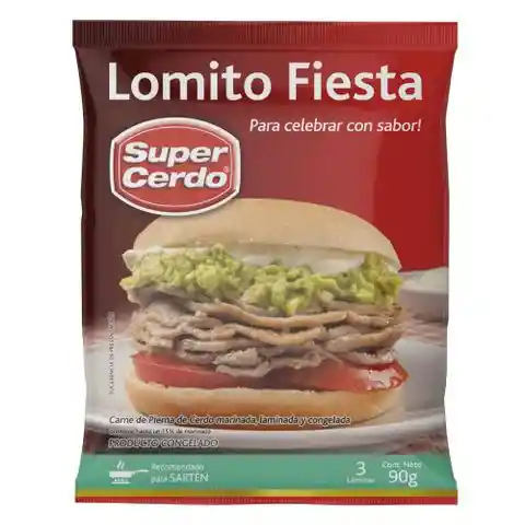 Super Cerdo Lomito Fiesta Flowpack