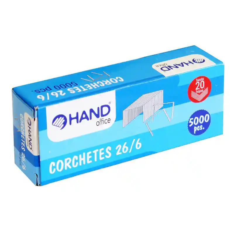 Corchetes 26/6 5000unds