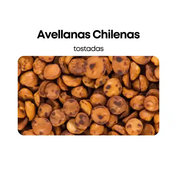 Avellana Chilena Tostada 500 Gramos