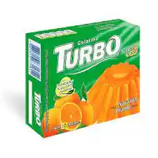 Jalea Turbo Naranja, Sin Gluten, Baja En Azúcar