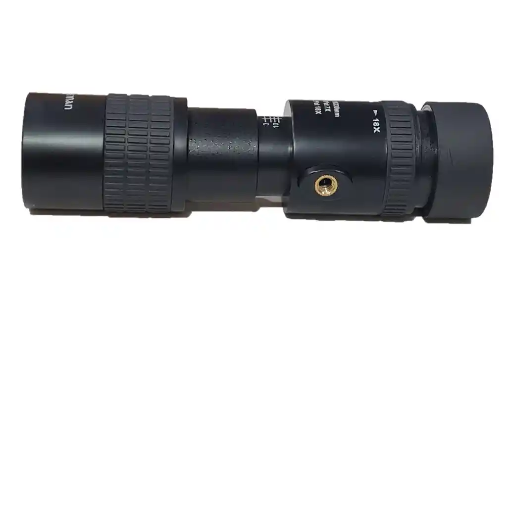 Monocular Beeman Negro 7-18×30 150grs 13x4cms Kl1040 +funda