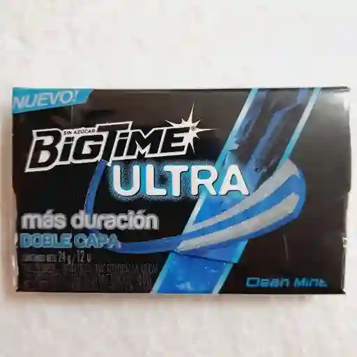   Big Time  Ultra Doble Capa Clean Mint 24 G 