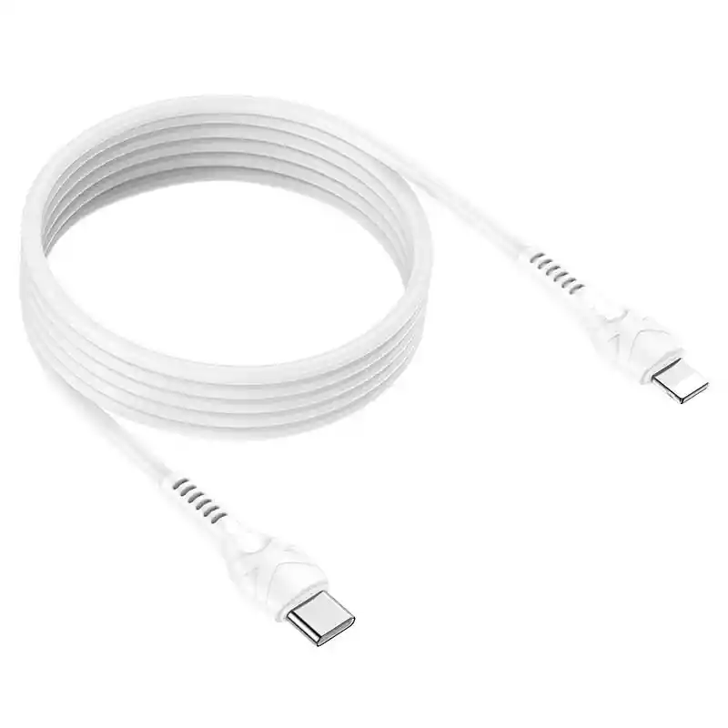 Cargador Iphone Carga Rápida 20w + Cable Usb-c A Lightning 2 Metros