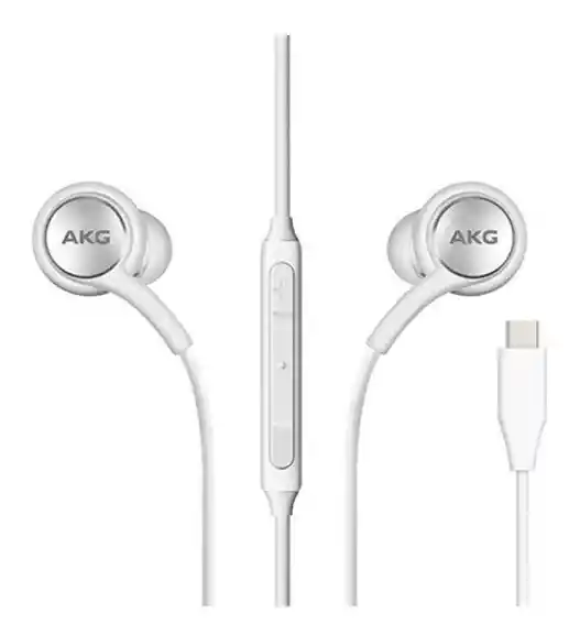 Audífono Akg Samsung Tipo C Original Blanco