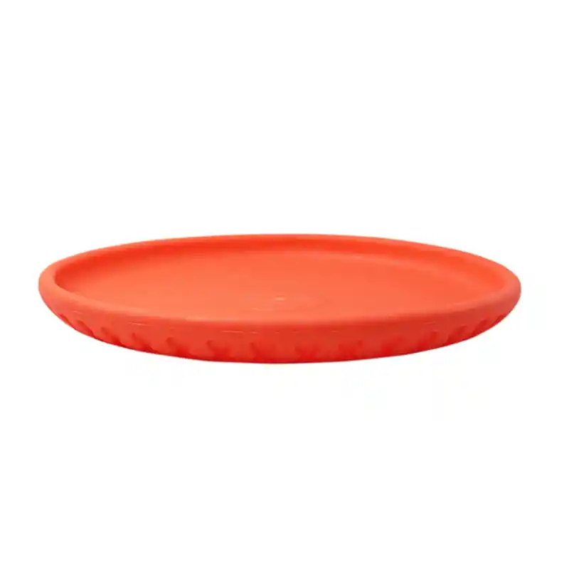 Disco Volador Frisbee Juguetes Silicona Para Perros Mascota (azul)