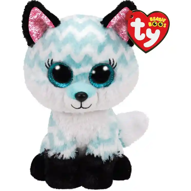 Ty Peluche Beanie Boos Atlas Lobo Aqua 36368