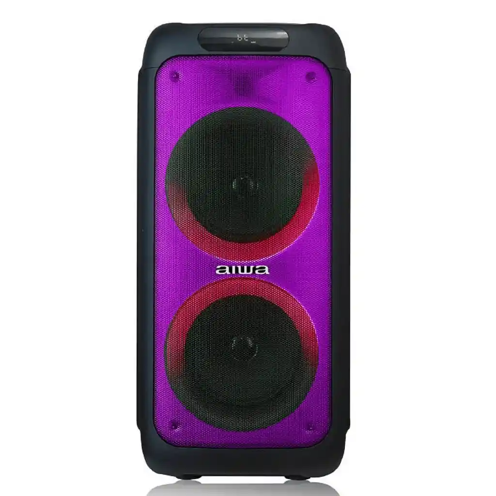 Parlante Aiwa Aw-poh1d Portátil Karaoke Bluetooth Tws Led