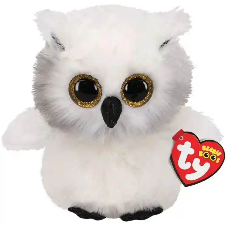 Ty Peluche Beanie Boos Austin Búho Mediano 36480