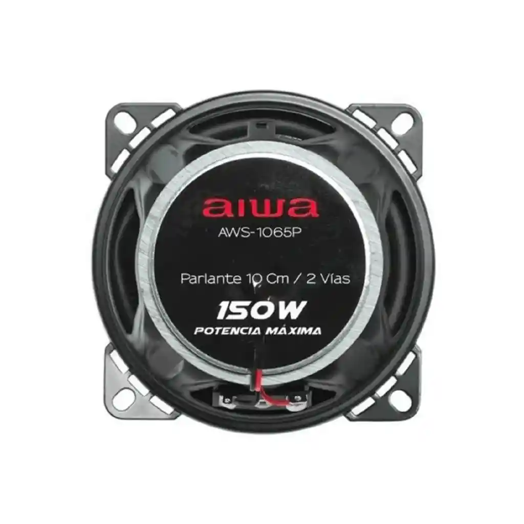 Parlantes Para Auto Aiwa Aws-1065p 10cm 2 Vías 150 Watts