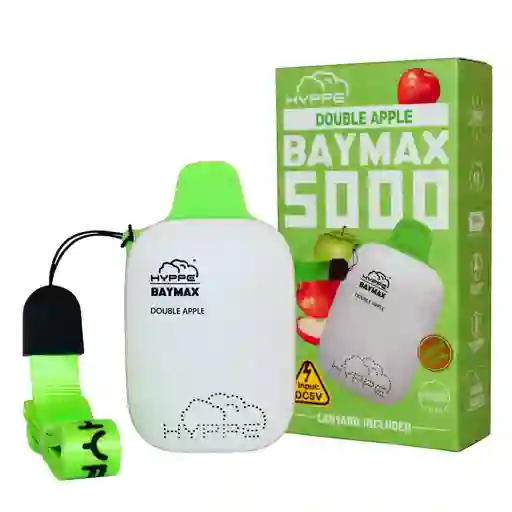 Vaporizador Desechable Hyppe Baymax 5000 Puff - Double Apple 5%