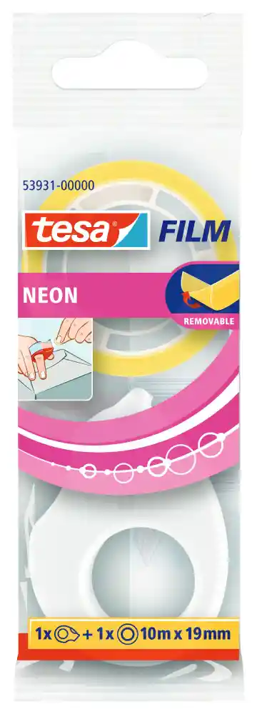 Tesafilm® Neon + Dispensador