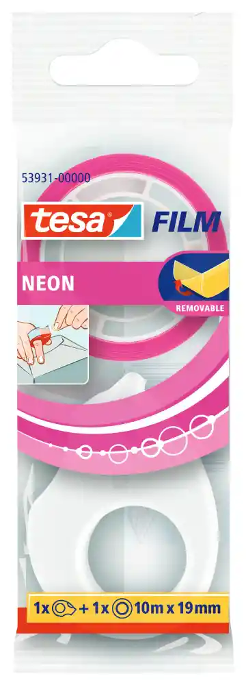 Tesafilm® Neon + Dispensador