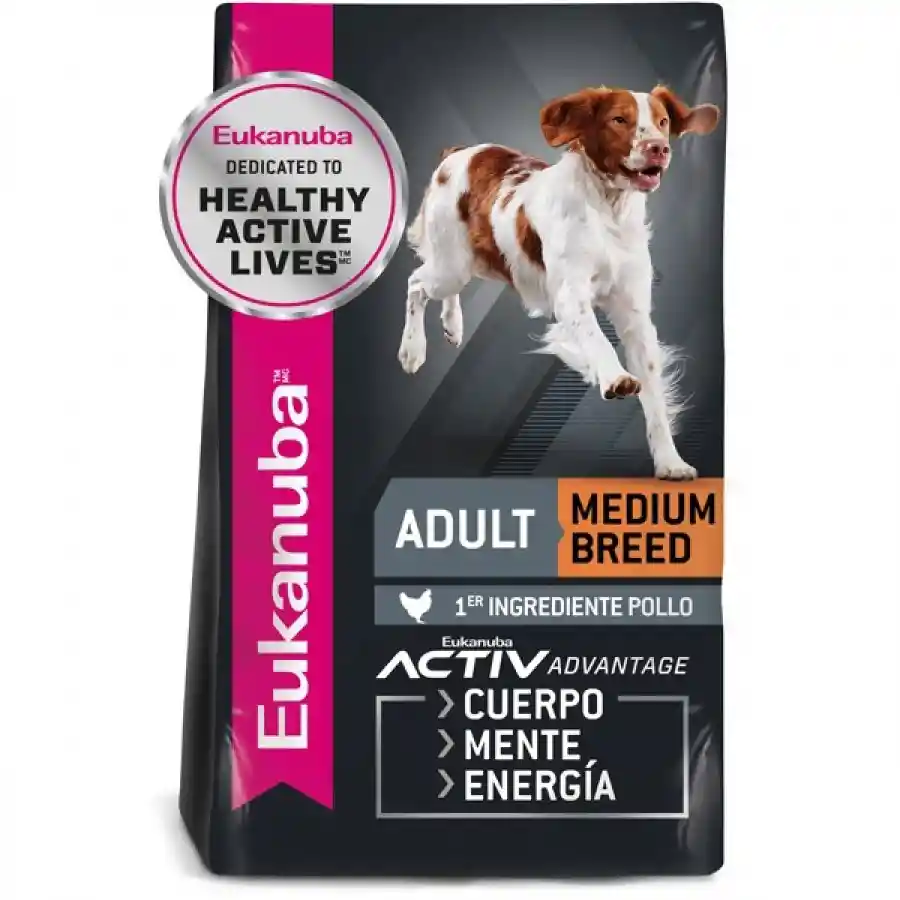 Eukanuba Adulto Medium Alimento Para Perro 15 Kg