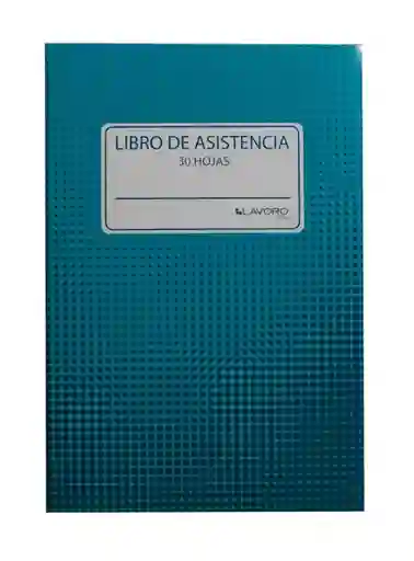 Lavoro Libro De Registro De Asistencia 30 Hojas 447459