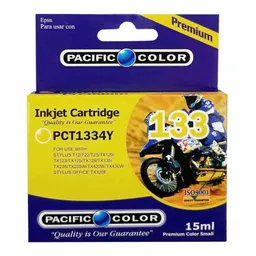 Tinta Pacific Color Epson 133 Amarilla