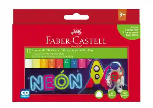 Faber Castell Plastilina Neon Faber