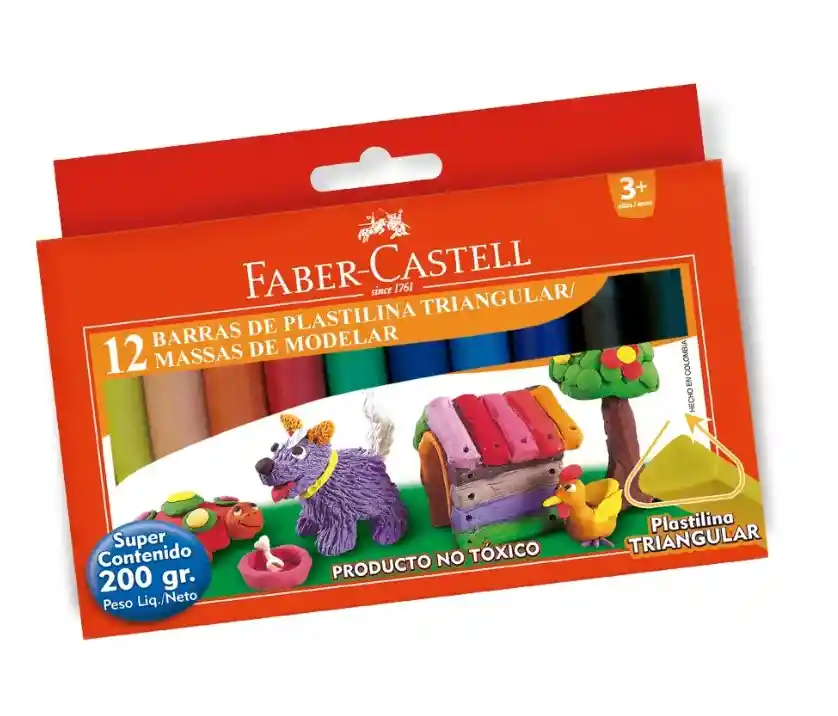 Faber Castell Plastilina Triangular