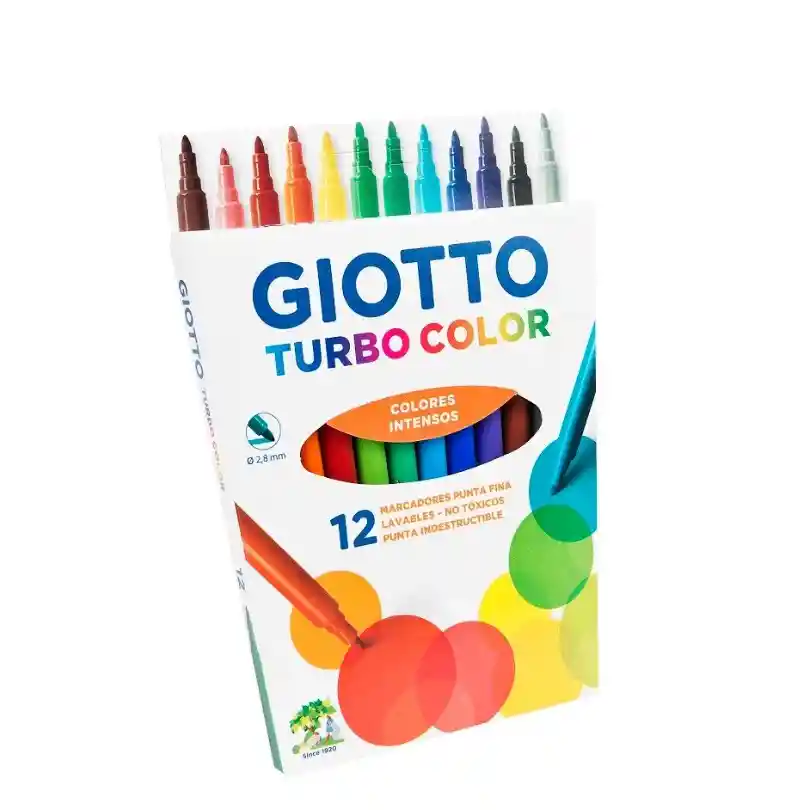 Giotto Plumon Color Punta Redonda