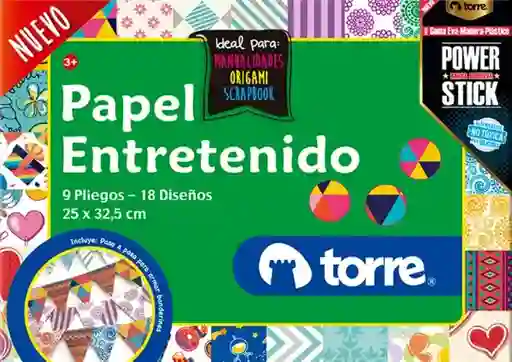 Torre Block Papel Entretenido 25x32