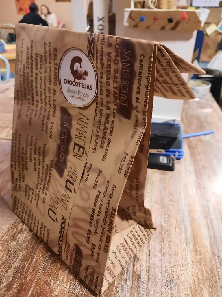 Bolsa De 20un Chocotejas De Manjar Coco