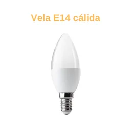 Ampolleta Led Tipo Vela E14 - 5w Luz Cálida