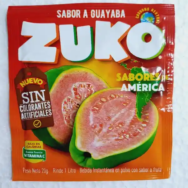 Zuko Guayaba 20 G Rinde 1 Litro
