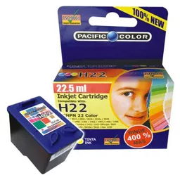 Tinta Pacific Color Hp 22 Color