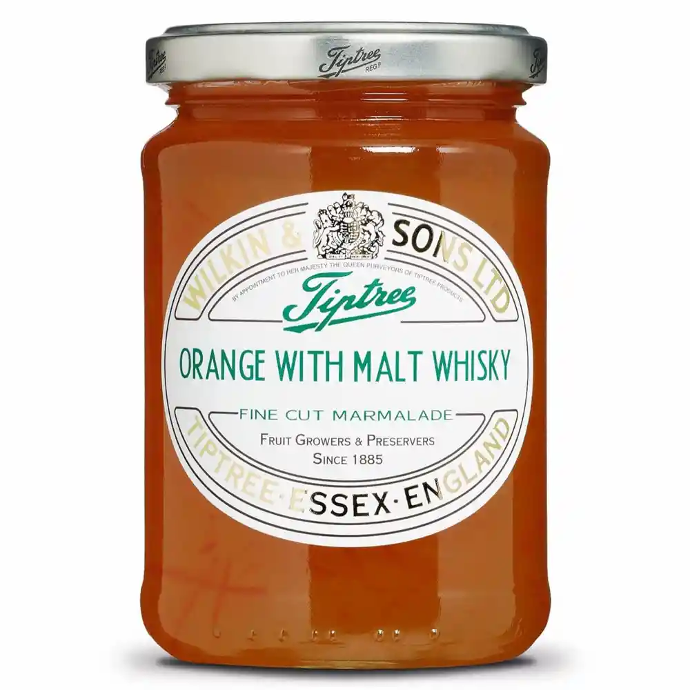 Tiptree · Mermelada Naranja Con Whiskey 340g