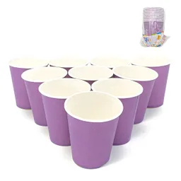 Vaso Polipapel Morado 10 Unidades