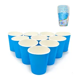 Vaso Polipapel Celeste 10 Unidades