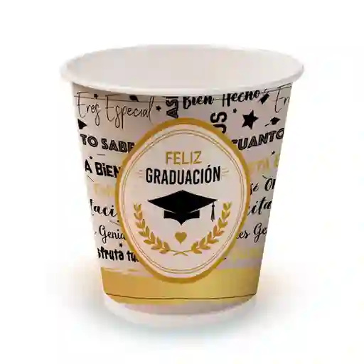 Vaso Polipapel Graduacion 6 Unidades