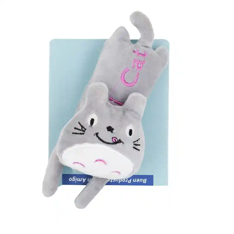 Juguete Peluche Chico Para Mascotas Perros Gatos (gris)