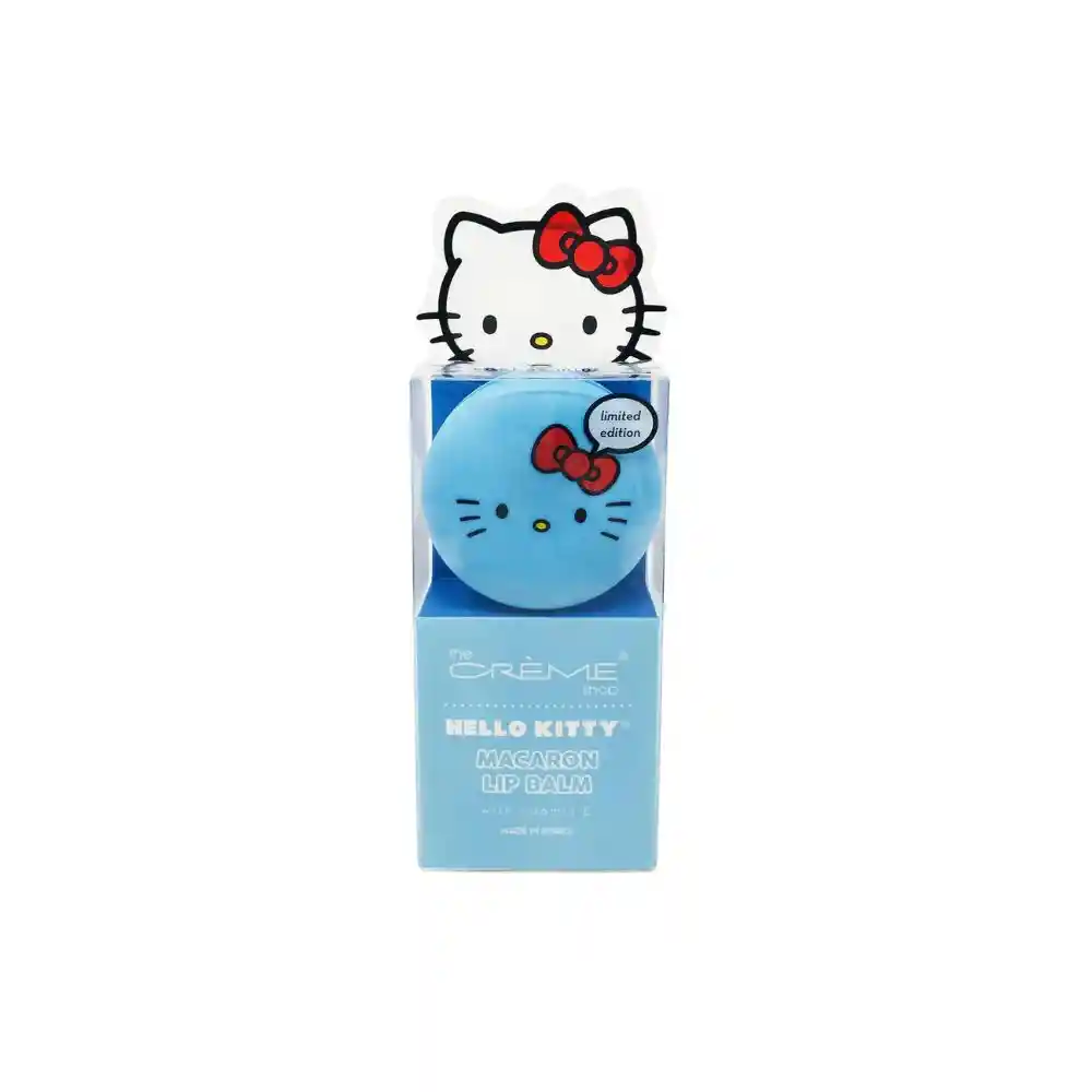 The Creme Shop Bálsamo Labial Hello Kitty Macaron Lip Balm - Cool As Mint