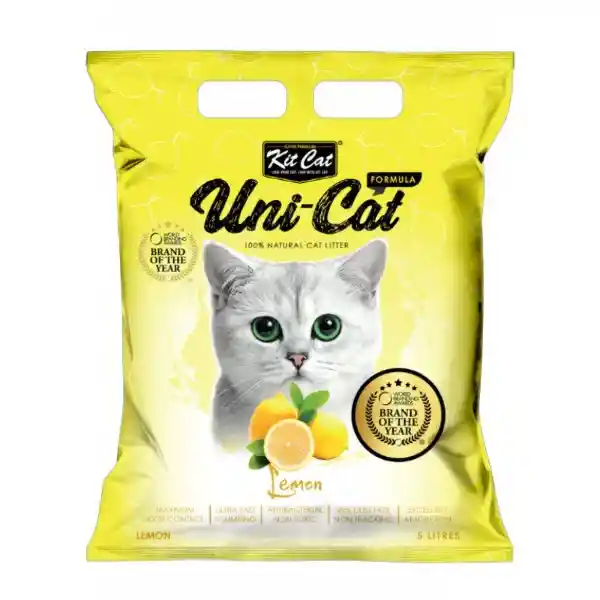 Kit Cat - Arena Para Gatos Aroma Lemon 3.5 Kg