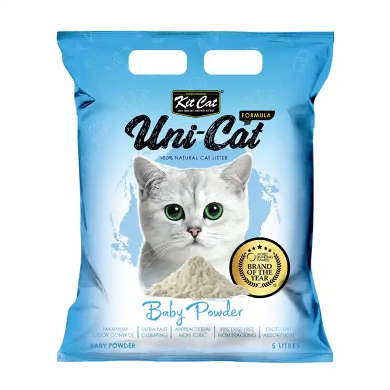 Kit Cat - Arena Para Gatos Aroma Baby Powder 3.5 Kg