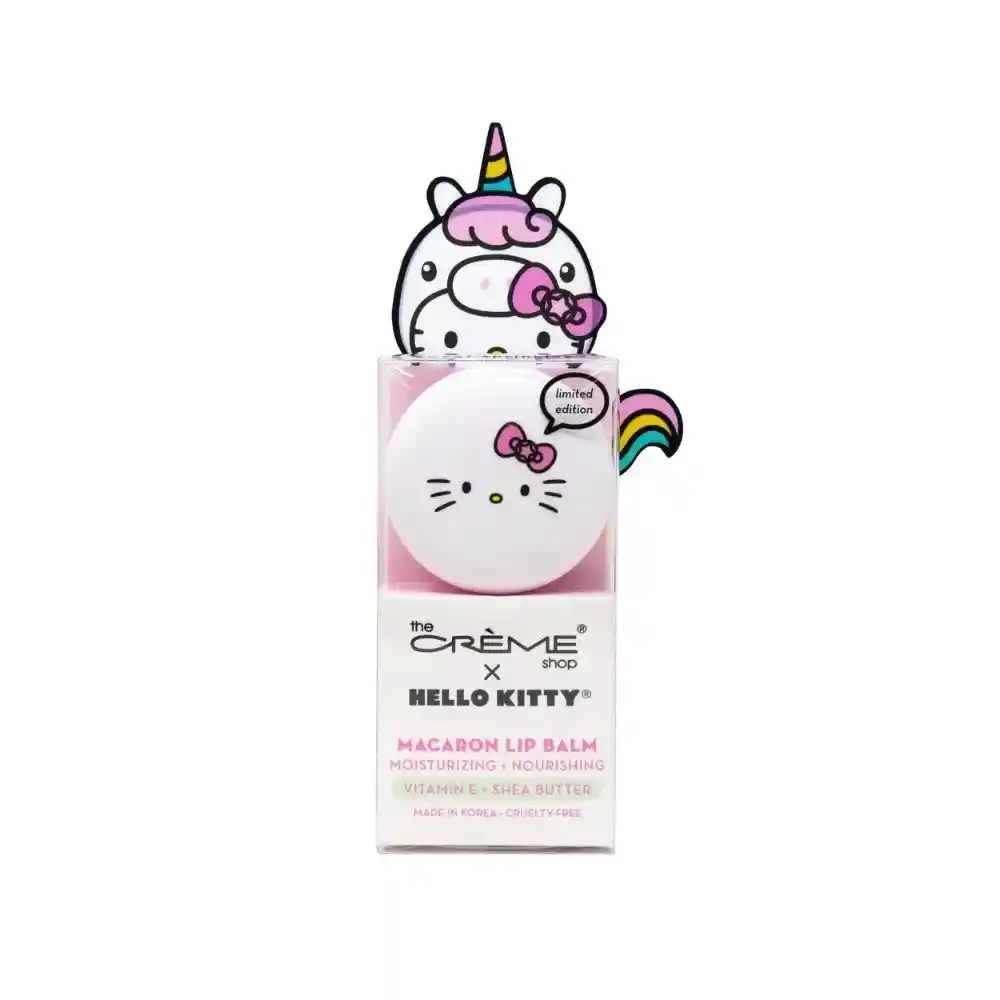 The Creme Shop Bálsamo Labial Hello Kitty Macaron Lip Balm - Sweet Sprinkles