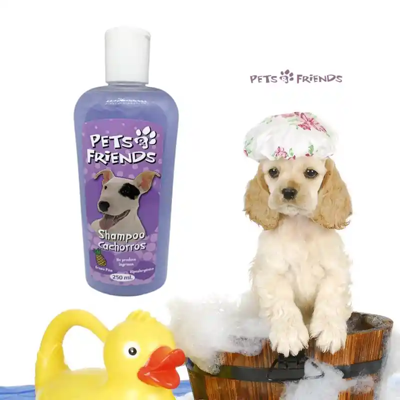 Shampoo Liquido Perro Cachorros Pets Friends 250ml
