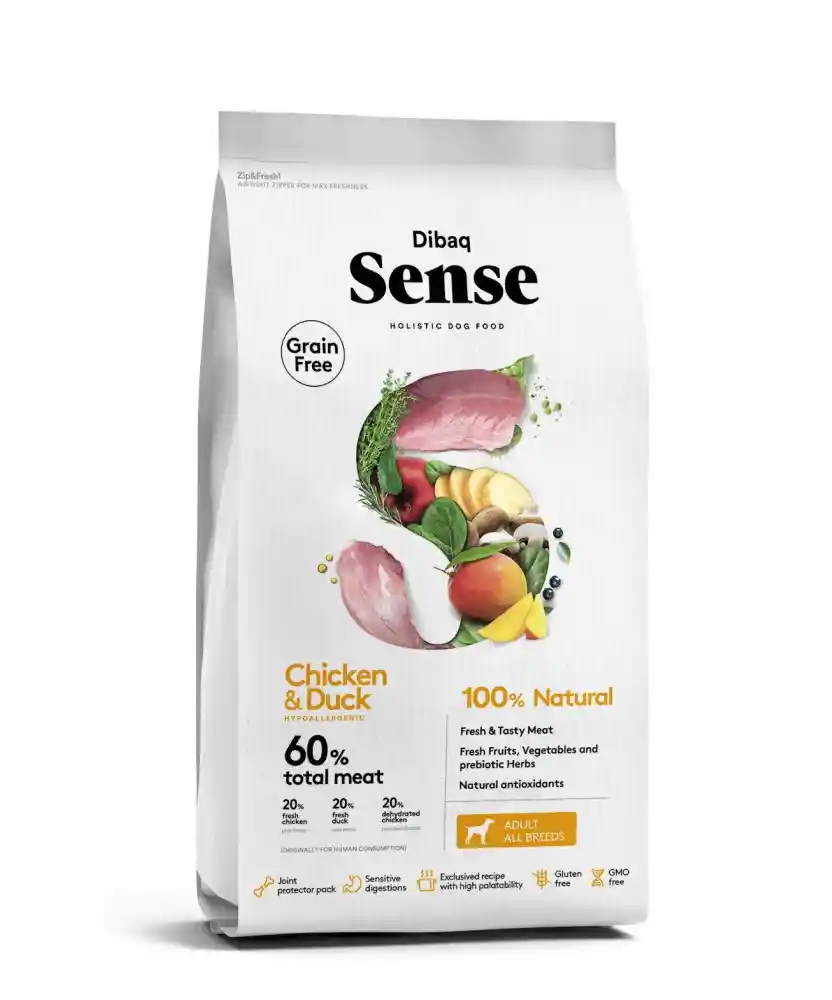 Dibaq Sense Adult Pollo & Pato 12 Kg