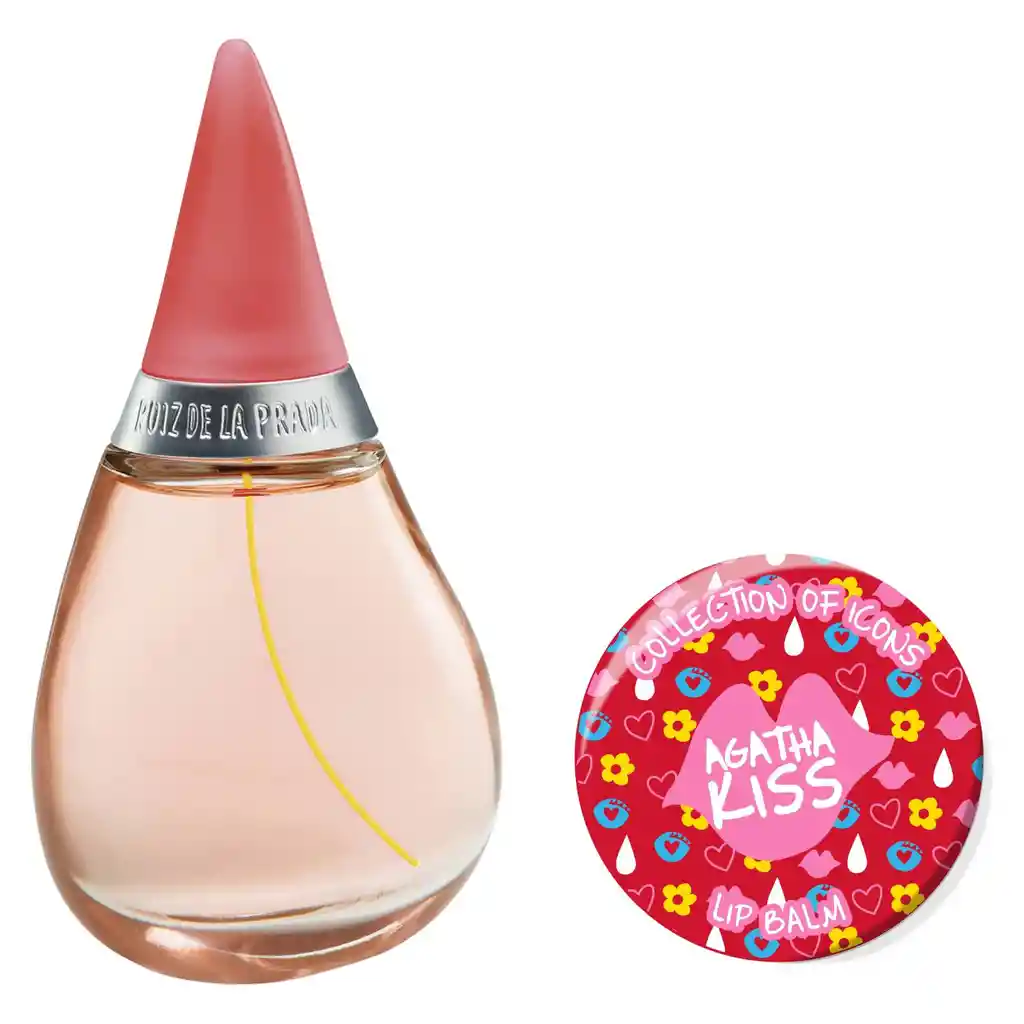 Agatha Ruiz Set Gotas De Color Edt 100ml + Balsamo Labial 15g